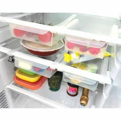 Rangement De Cuisine<Gifi Tiroirs transparents encastrables pour réfrigérateur x4