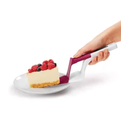 Préparation Culinaire<Gifi Tranche pelle à tarte Metaltex avec poussoir blanc et rouge