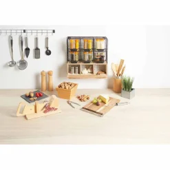 Préparation Culinaire<Gifi Trancheuse à charcuterie en bois naturel