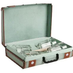Gifi Valisette coffret verres et pilon mojito| Vaisselle Et Accessoires De Table
