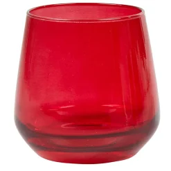 Gifi Verre à eau rouge translucide x6| Vaisselle Et Accessoires De Table