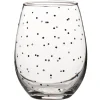 Vaisselle Et Accessoires De Table<Gifi Verre à eau transparent motif pois