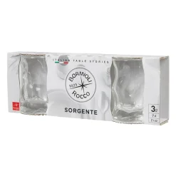 Gifi Verre à liqueur Bormioli Rocco Sorgente x3| Vaisselle Et Accessoires De Table