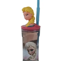 Gifi Verre à paille figurine La Reine des Neiges Elsa| Vaisselle Et Accessoires De Table