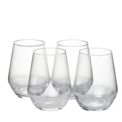 Vaisselle Et Accessoires De Table<Gifi Verre à pied 47 cl x4 avec gobelet en verre 40 cl x4