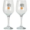 Gifi Verre à pied apéritif x2| Vaisselle Et Accessoires De Table