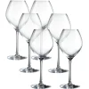 Gifi Verre à pied 47cl Cristal d'Arques x6| Vaisselle Et Accessoires De Table