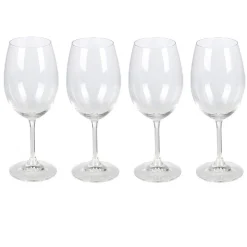 Gifi Verre à pied transparent 45 cl x4| Vaisselle Et Accessoires De Table