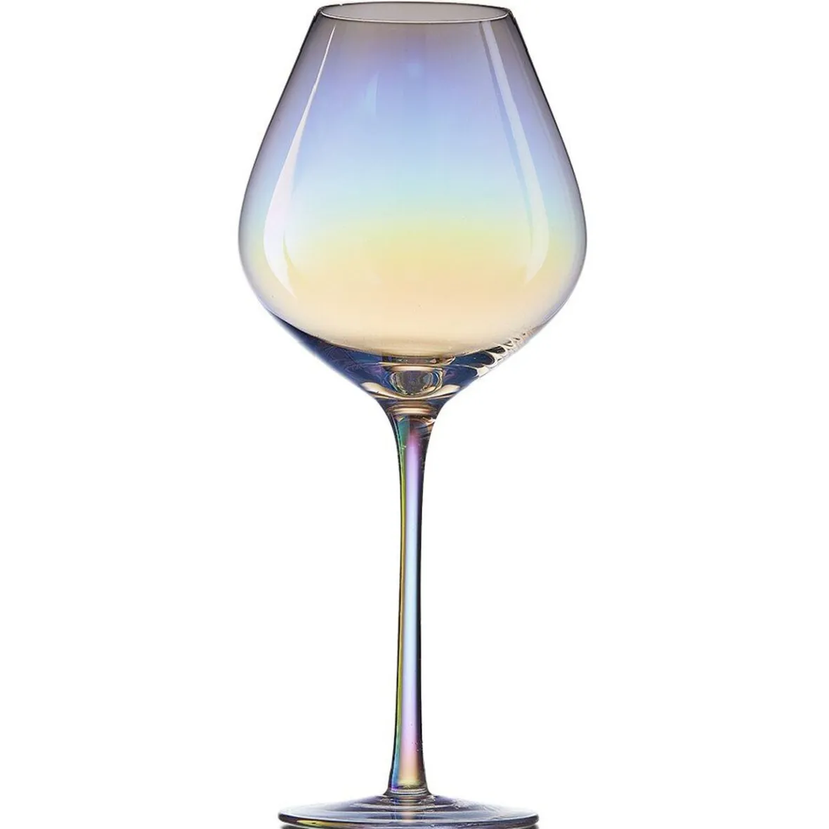 Gifi Verre à vin iridescent 58 cl x4| Vaisselle Et Accessoires De Table