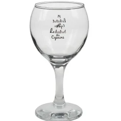 Vaisselle Et Accessoires De Table<Gifi Verre à vin transparent design Le bistrot des copains x3