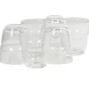 Gifi Verre bas Bormioli Rocco Modulo x6| Vaisselle Et Accessoires De Table