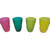 Gifi Verre bas coloré en verre 23 cl x 8| Vaisselle Et Accessoires De Table