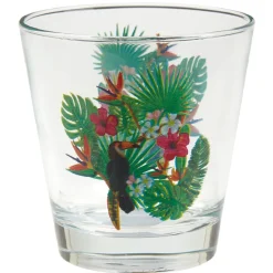 Vaisselle Et Accessoires De Table<Gifi Verre bas style tropical motif toucan 25cl
