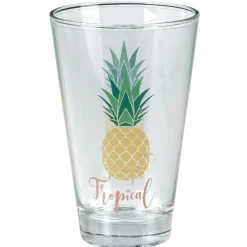 Vaisselle Et Accessoires De Table<Gifi Verre bas style tropical motif ananas 31cl