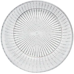 Gifi Verre bas transparent fond imprimé 34,5 cl| Vaisselle Et Accessoires De Table