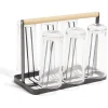 Gifi Verre 22cl transparent x6 avec support| Vaisselle Et Accessoires De Table