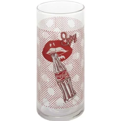 Gifi Verre coca Luminarc pop art rouge transparent Enjoy| Vaisselle Et Accessoires De Table