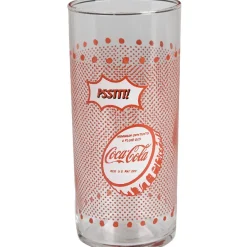 Gifi Verre coca Luminarc pop art rouge transparent Fresh| Vaisselle Et Accessoires De Table