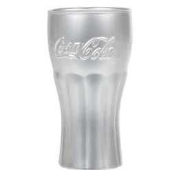 Gifi Verre Coca-Cola gris argenté| Vaisselle Et Accessoires De Table