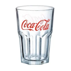 Gifi Verre Coca-Cola transparent et rouge 40 cl| Vaisselle Et Accessoires De Table