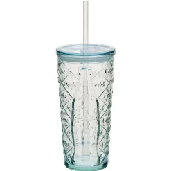 Vaisselle Et Accessoires De Table<Gifi Verre Coca-Cola verre transparent avec couvercle et paille