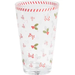 Gifi Verre Disney Noël Mickey Minnie 30cl x3| Vaisselle Et Accessoires De Table