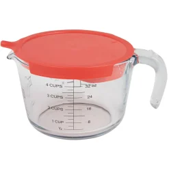 Préparation Culinaire<Gifi Verre doseur avec couvercle 1 L