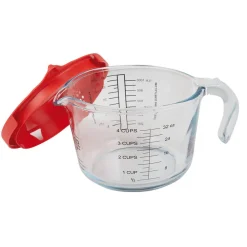 Préparation Culinaire<Gifi Verre doseur avec couvercle 1 L