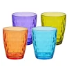 Gifi Verre gobelet coloré uni x 4| Vaisselle Et Accessoires De Table