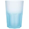 Gifi Verre haut effet givré bleu fluo 40 cl - Frozen| Vaisselle Et Accessoires De Table