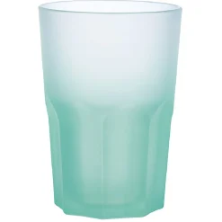 Gifi Verre haut effet givré vert fluo 40 cl - Frozen| Vaisselle Et Accessoires De Table