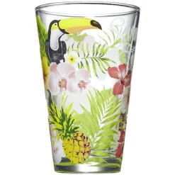Gifi Verre haut Nadia Jungle x 3| Vaisselle Et Accessoires De Table