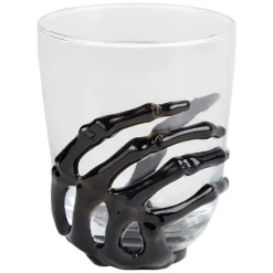 Vaisselle Et Accessoires De Table<Gifi Verre main squelette Halloween noir transparent