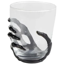 Vaisselle Et Accessoires De Table<Gifi Verre main squelette Halloween noir transparent