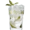 Gifi Verre Mojito transparent inscription et motif citron x2| Vaisselle Et Accessoires De Table