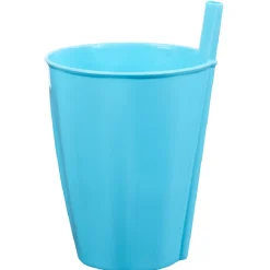 Gifi Verre paille intégrée 30CL| Vaisselle Et Accessoires De Table