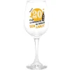 Gifi Verre pied à message humoristique| Vaisselle Et Accessoires De Table