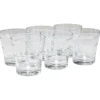 Gifi Verre spirale duralex 26cl x6| Vaisselle Et Accessoires De Table