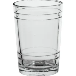 Gifi Verre transparent à spirale x6| Vaisselle Et Accessoires De Table