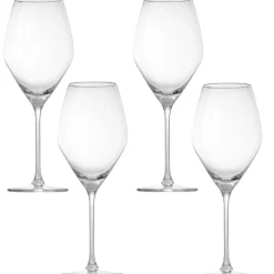Gifi Verres à vin transparents 45 cl x4| Vaisselle Et Accessoires De Table