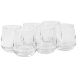Gifi Verrine LAV en verre transparent 9,5 cl x6| Vaisselle Et Accessoires De Table