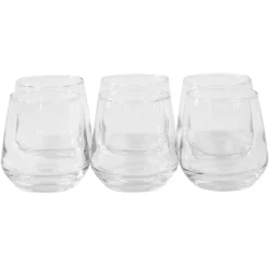 Gifi Verrine LAV en verre transparent 9,5 cl x6| Vaisselle Et Accessoires De Table