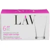Gifi Verrine LAV en verre transparent 14 cl x6| Vaisselle Et Accessoires De Table