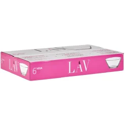 Gifi Verrine LAV en verre transparent 25 cl x6| Vaisselle Et Accessoires De Table