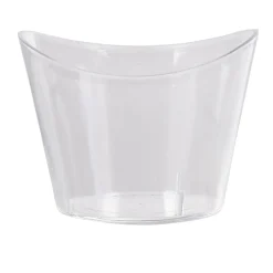 Gifi Verrine ovale en plastique réutilisable x10| Vaisselle Et Accessoires De Table