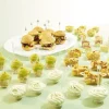 Gifi Verrine x50 + mini-cuillère x50 réutilisable transparent| Vaisselle Et Accessoires De Table