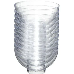 Gifi Verrine x50 + mini-cuillère x50 réutilisable transparent| Vaisselle Et Accessoires De Table