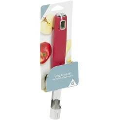 Préparation Culinaire<Gifi Vide pomme inox avec manche en polypropylène rouge