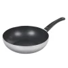 Cuisson<Gifi Wok aluminium ø 28 cm