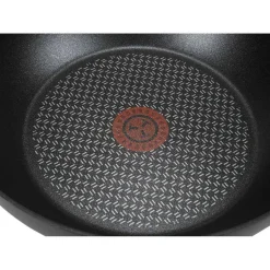 Cuisson<Gifi Wok Tefal Reserve Collection tous feux couvercle verre